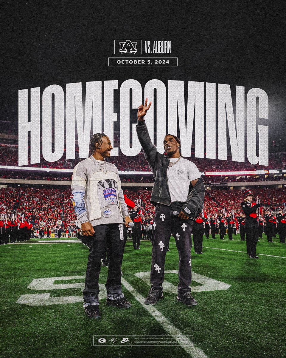 Homecoming is set for the 2024 season!

📅: October 5 vs. Auburn

#GoDawgs