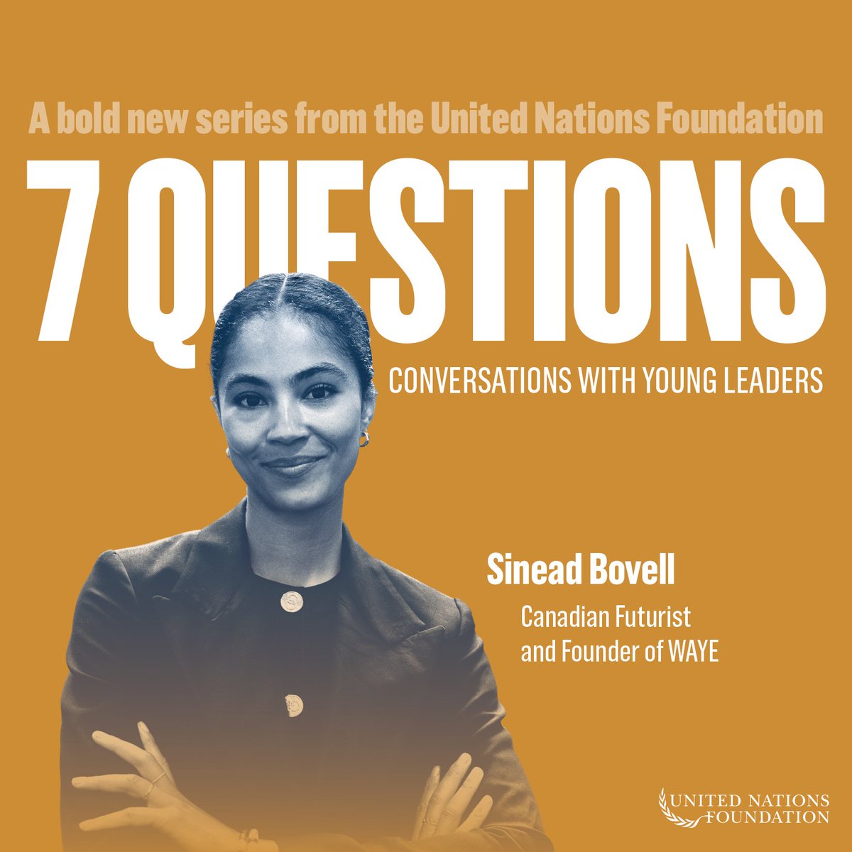 When it comes to changing the narrative on Big Tech, @sineadbovell is THE mover and shaker.

The futurist and founder of WAYE spoke to us about how to build futures that work for everyone.

Don't miss the final episode of 7 Questions with her, dropping soon.

cc: @WAYE_WAYETalks