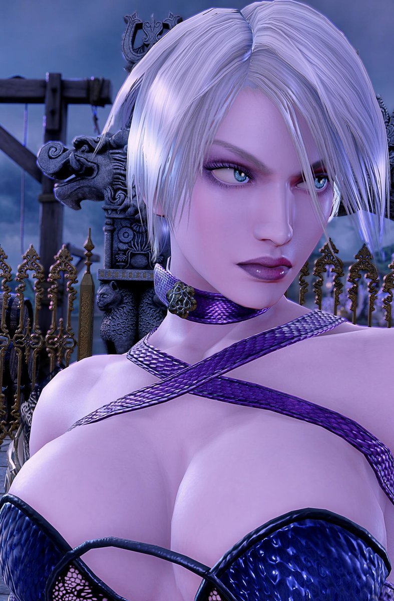 Mangalawyer's tweet photo. The Absolute Supreme Ivy Soul Calibur IV Aesthetics versus the inferior hyper-realistic hairy-necked and eared hair of Hellblade 2 🤯😆 https://t.co/buzy9HUcki