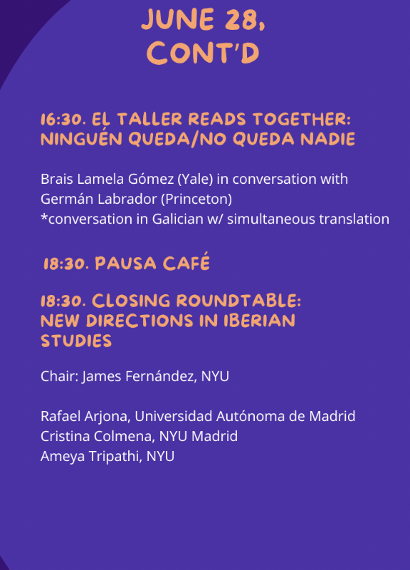 brais lamela (@braislamela) on Twitter photo En Madrid o 28 de xuño falarei sobre "Ninguén queda" co admiradísimo Germán Labrador. Grazas <a href="/eltallerkjcc/">el taller @ kjcc</a> por organizar esta conversa e tantas outras actividades interesantes: wp.nyu.edu/eltalleratfive… En Madrid o 28 de xuño falarei sobre "Ninguén queda" co admiradísimo Germán Labrador. Grazas <a href="/eltallerkjcc/">el taller @ kjcc</a> por organizar esta conversa e tantas outras actividades interesantes: wp.nyu.edu/eltalleratfive…