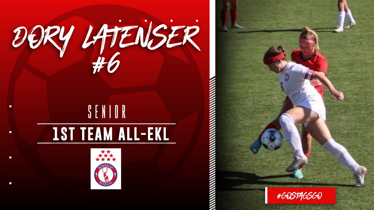 BishopMiege_SCR's tweet photo. Congratulations to Dory Latenser!  She scored 23 goals &amp; added 11 assists in 19 games played. Also, had 9 game winners one of which gave us the Title. She leaves with the best single season point total in program history, 3rd career points, 4th career goals, &amp; 3rd career assists. https://t.co/dmf6EdrUd7