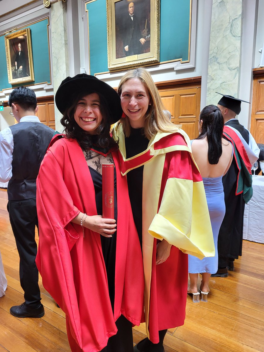 Huge congratulations to Dr @vivekaguzman on her graduation today. It's been such a pleasure working with you. A bright future lies ahead!