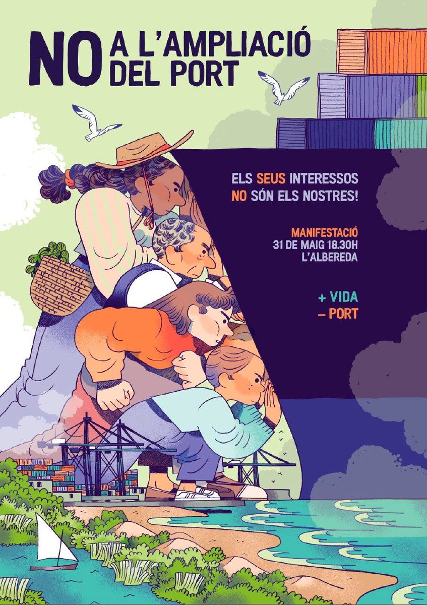 Defensem València
Defensem l'Albufera i la Devesa
Defensem la vida 
<a href="/NoAmpliacioPort/">ComissióCiutatPortValència</a>