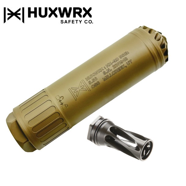 Mrgunsngear's tweet photo. HUXWRX FDE Canadian Army contract over-run 556K Gen2 (has the flash hider end cap) flow through silencer with flash hider mount for $699 currently here: https://t.co/P7fOf60OMu
Cool piece of history there 🇨🇦🍁
#canada #silencer #suppressor #commonuse https://t.co/grW2uac7zF