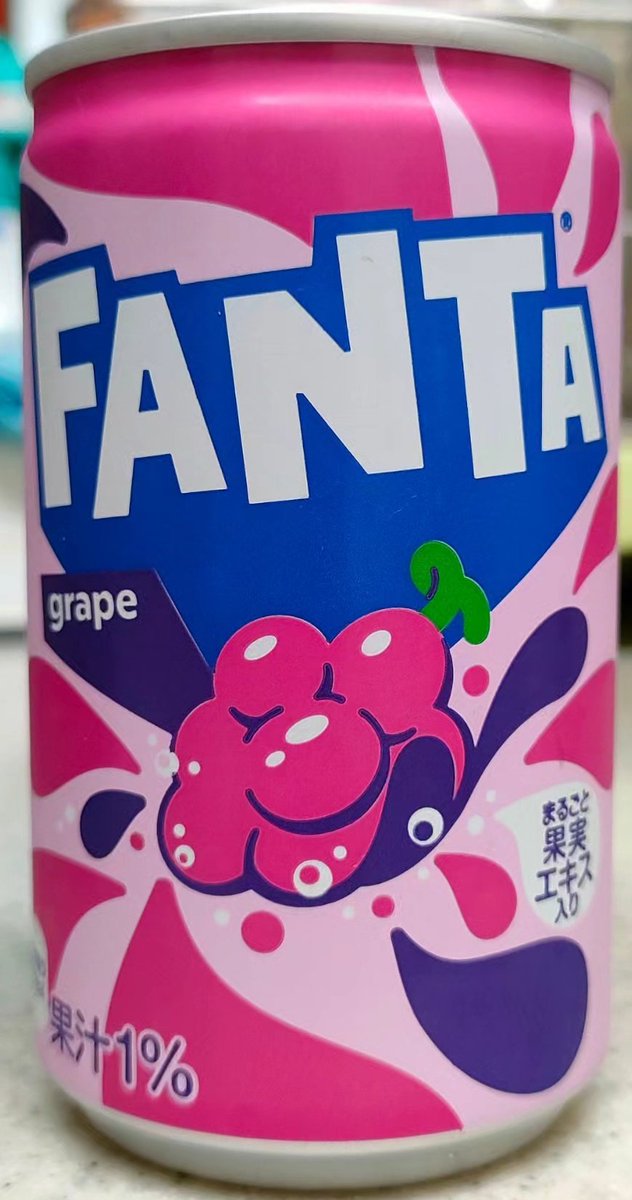 puntessimo's tweet photo. 今日の1缶
コカコーラ ファンタグレープ 160ml
ニューデザイン
#今日の1缶 #コカコーラ #ファンタ #FANTA #ファンタグレープ #FANTAGRAPE #160ml
#ニューデザイン https://t.co/PwjFrHYp3u