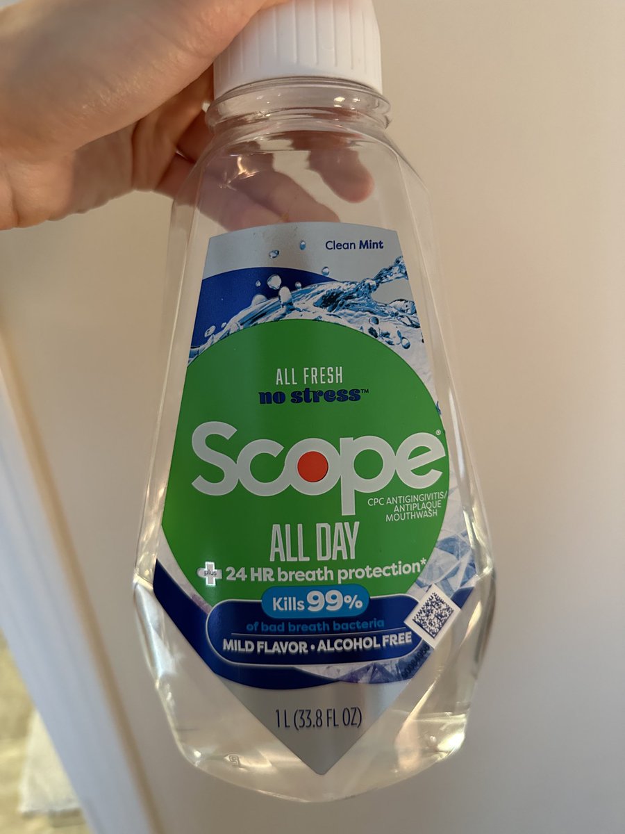 Why does my mouthwash perfectly explain how it feels to be in the ortho sports med OR all day 

#medtwitter #orthotwitter