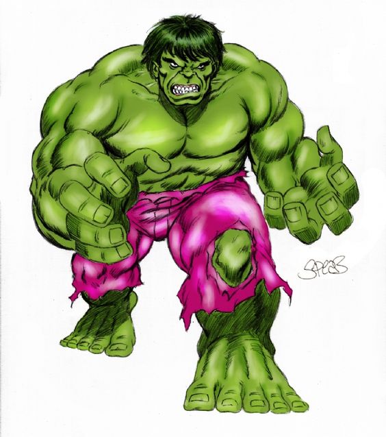 #hulk artwork by #markspears