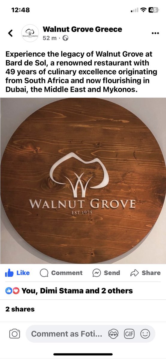 WalnutGreece's tweet photo. Experience the legacy of Walnut Grove at Bard de Sol, a renowned restaurant with 49 years of culinary excellence originating from South Africa and now flourishing in Dubai, the Middle East and Mykonos.

#walnutgrove #mykonos #dubai #sandtoncity #mykonoslife #dubailife #greece #greekfood #summervibes #islandlife #foodie #foodblogger #luxurytravel #luxuryhotel #greekholiday #greekisland #greekislands #restaurant #cafe #foodwithaview #foodlover #instafood #foodphotography #mediterraneanfood #delicious #yummy #healthyfood #homemade #cake #coffee #breakfast #mediterranean #lunch #dinner #brunch #tasty #visitgreece #greekfoodie #The #greekgastronomy #foodlovers #foodphotography #barddesol