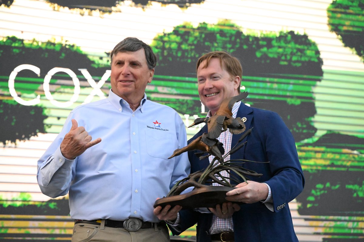 Ducks Unlimited (@ducksunlimited) on Twitter photo DU News: Longtime corporate partner <a href="/CoxEnterprises/">Cox Enterprises</a> is establishing a fund to support conservation in honor of Jim Kennedy, chairman emeritus of Cox and chairman of the James M. Cox Foundation. The $100 million gift from the newly established fund will go directly towards Ducks DU News: Longtime corporate partner <a href="/CoxEnterprises/">Cox Enterprises</a> is establishing a fund to support conservation in honor of Jim Kennedy, chairman emeritus of Cox and chairman of the James M. Cox Foundation. The $100 million gift from the newly established fund will go directly towards Ducks