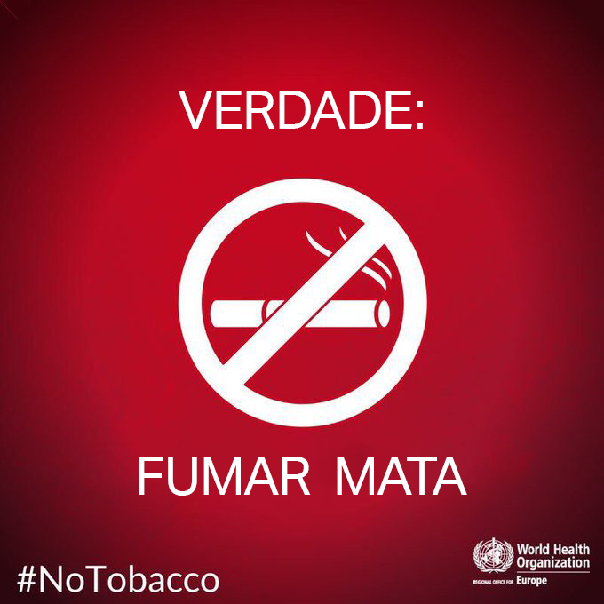 NacoesUnidas's tweet photo. Fumar mata.
Todos os anos, mais de 8 milhões de pessoas morrem por causa do tabaco, incluindo 1,2 milhão por exposição ao fumo passivo.
🚭 Sexta-feira é o Dia Mundial #SemTabaco. https://t.co/KEk8yS0yIO via @WHO https://t.co/5AvvhJPJOs