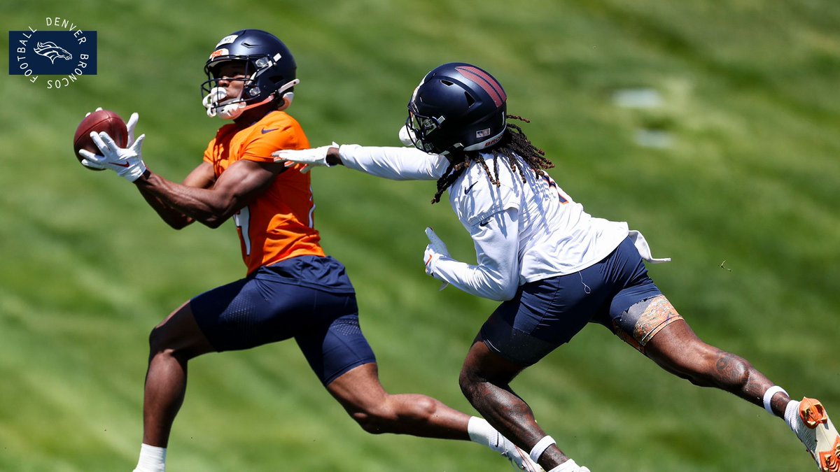 Stacking days at #BroncosOTAs. 😤