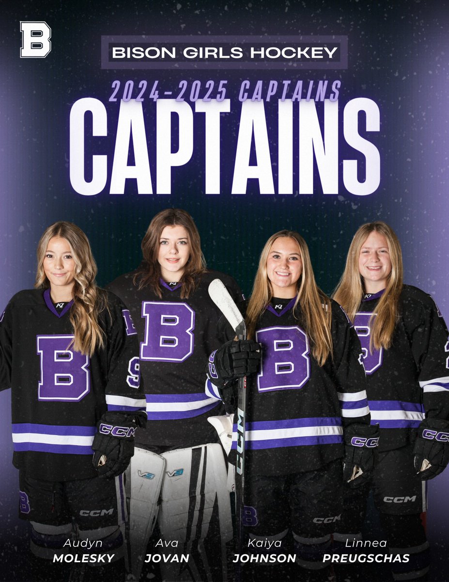 INTRODUCING … 🥁🥁🥁
•
Your BGH captains for the 2024-25 season! These four were selected through voting by their teammates. What a strong group of leaders! We can’t wait to see the impact they have on BGH this upcoming season and beyond! 
•
CONGRATS LADIES! 💜
•
BGH | #gobis