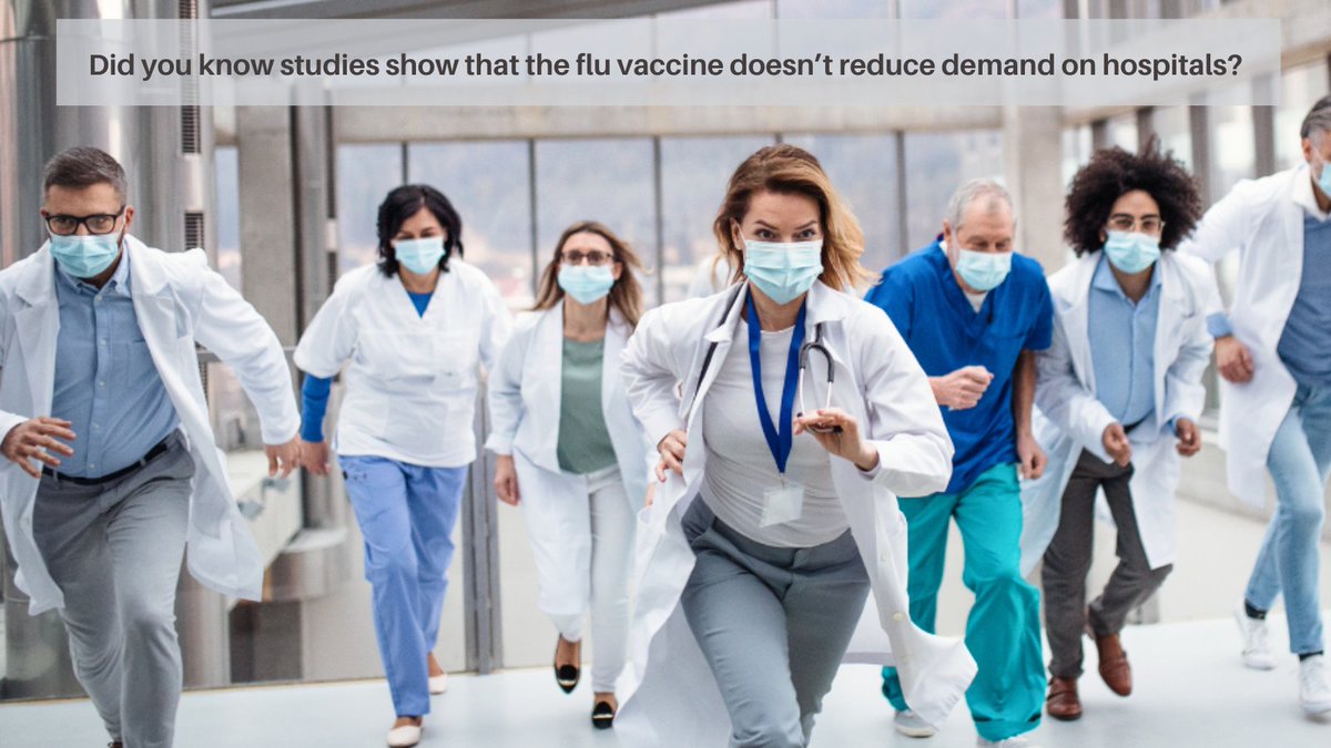 Studies show the flu vaccine doesn’t reduce demand on hospitals. Are flu vaccine mandates science-based? Read PIC’s “9 Flu Vaccine Facts” and decide for yourself: picdata.org/flu-vaccine #vaccines #protectyourkids