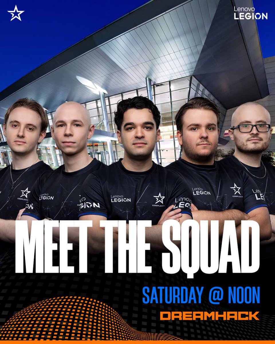 ✍️ Make sure to stop by the @RegimentGG booth at @DreamHack; we'll be doing a signing session! 📆 Saturday, June 1st ⏰ 12:00 pm CT