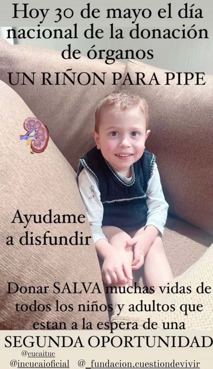 aprovecho mi cuenta para difundir y ayudar con mi granito de arena a Pipe, un viejo conocido, hijo de Nico Sansotre un tipo muy querido en Ciudadela🙏🏻❤️‍🩹