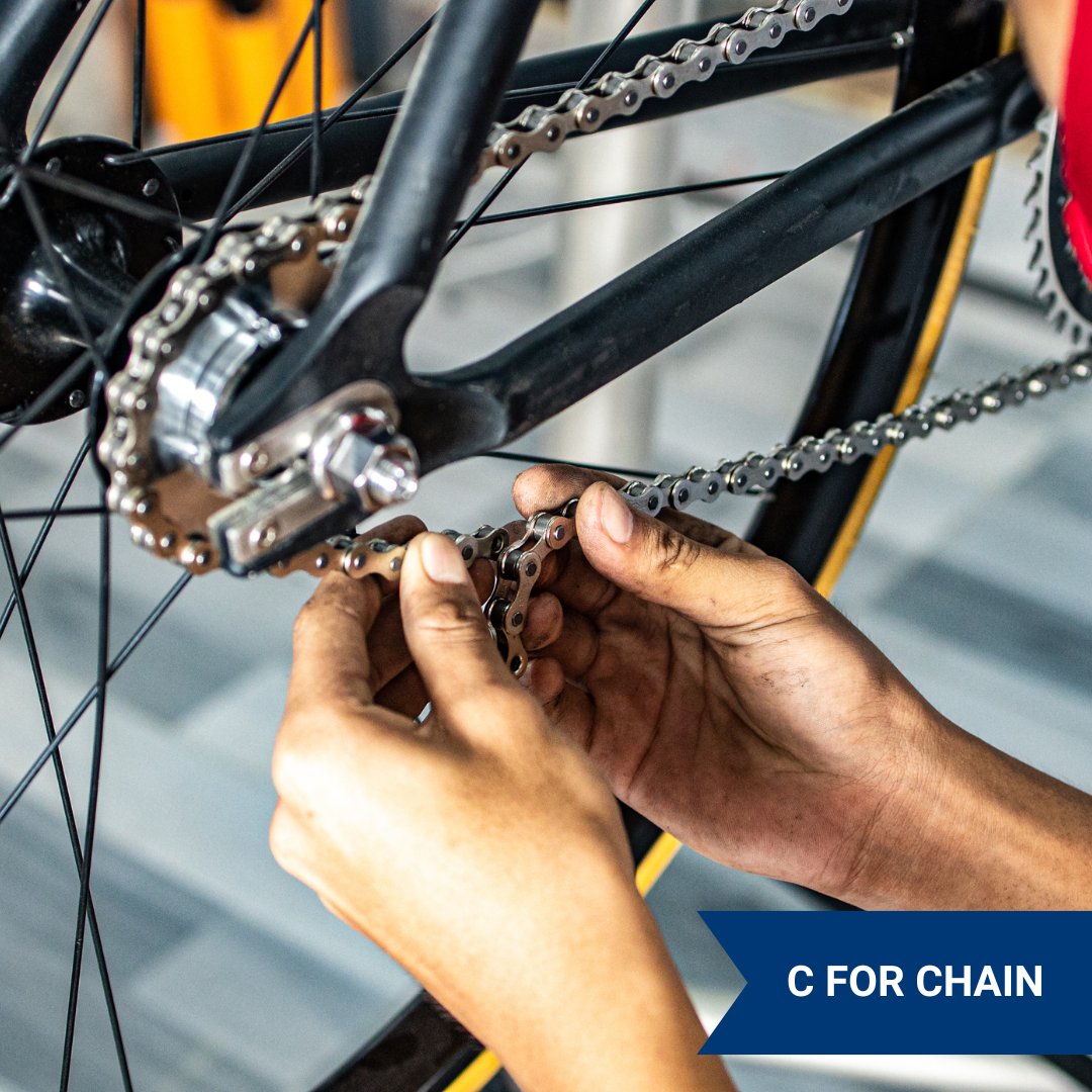 Happy #BikeToSchoolWeek! Don't forget to perform a quick ABC check before each ride: A for air (check tire pressure), B for brakes (test them), and C for chain (make sure it's clean and lubricated). Stay safe and enjoy the ride! 🚲✅ #PreventiveMaintenance #SafeCycling