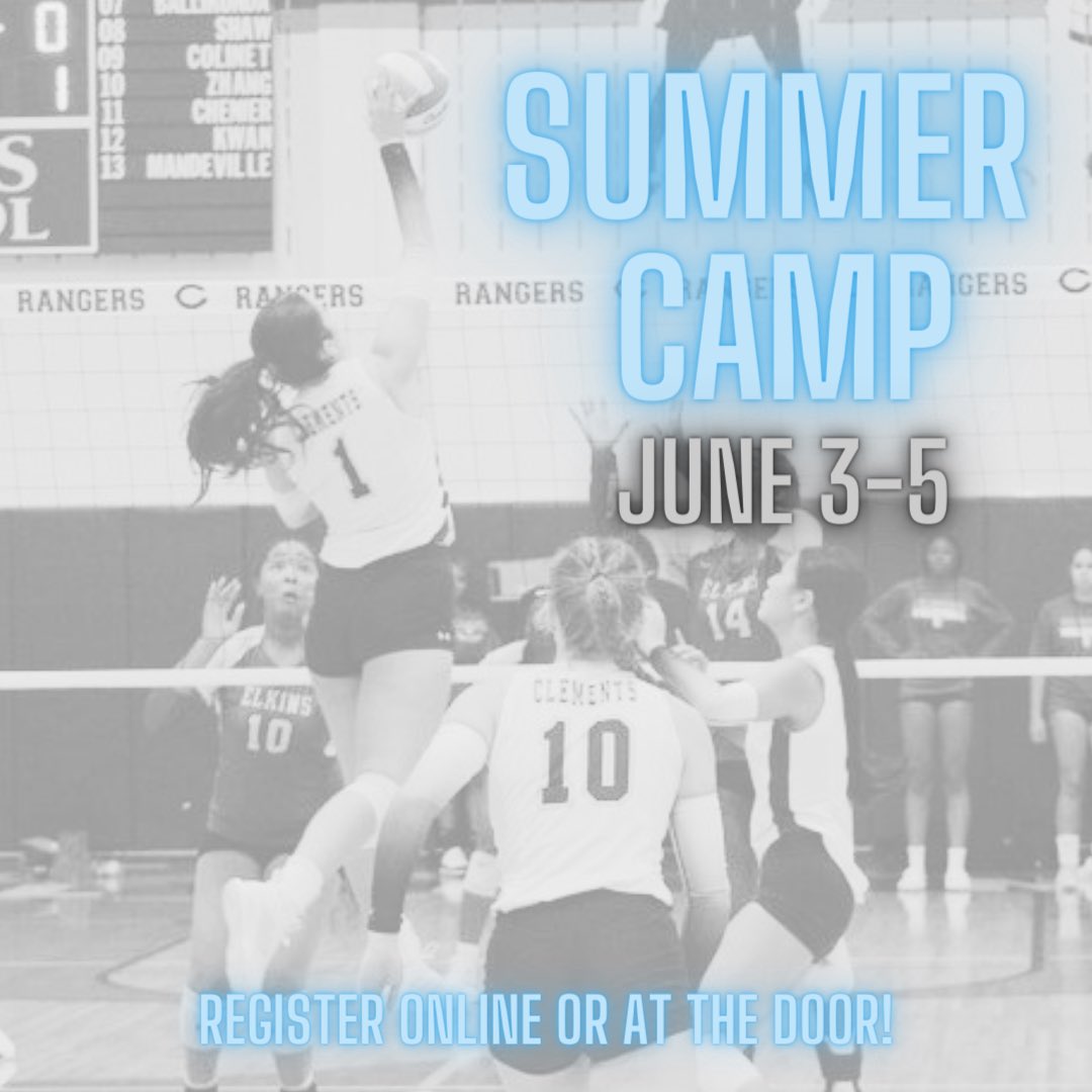 ‼️CAMPS ARE HERE‼️ June 3-5 👉Register now @ link in bio! 🔹There have been issues with RevTrak & camp is NOT FULL! 🔹You may register at the door if you are having issues! 🔹9-11am: incoming 9th & K-5th. 🔹12-2pm: 6-8th! SEE YOU MONDAY!! 😁