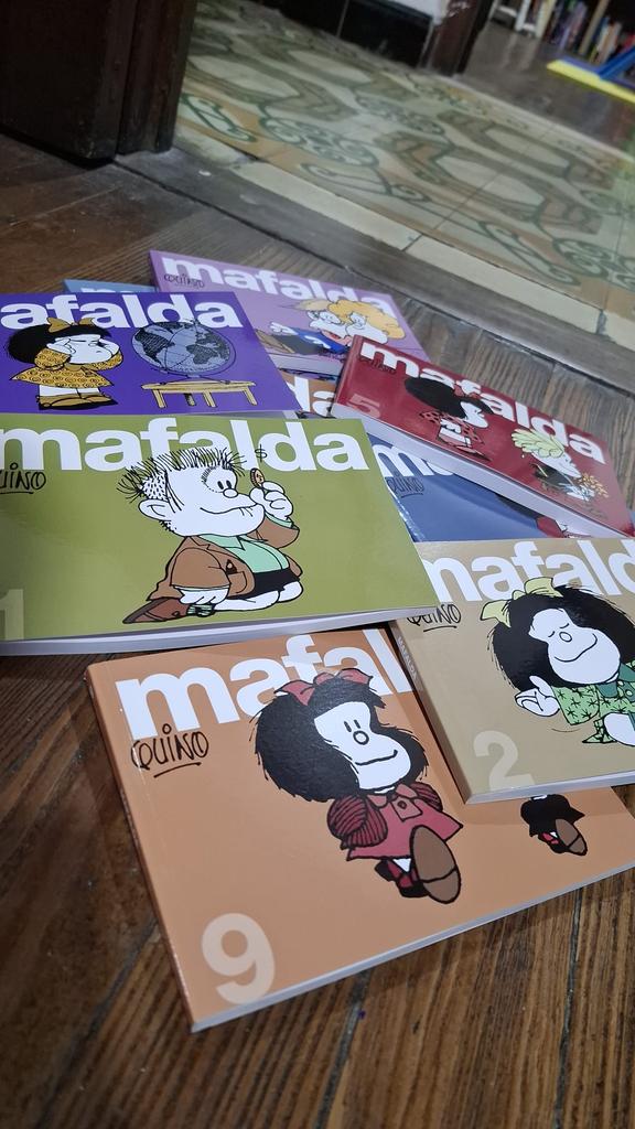 "Este mundo es una sopa" solía decir Quino a través de Mafalda. ¡vení a leer todas las historietas a Ganesha Libros, y pasá mejor el invierno!