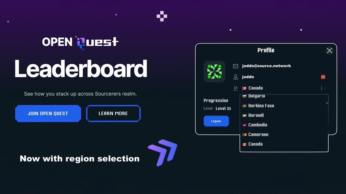 sourcenetwrk's tweet image. 🌍 Represent Your Region!
Choose your country and represent your region! Dive into a more personalized experience by selecting your country in the new Regions feature.