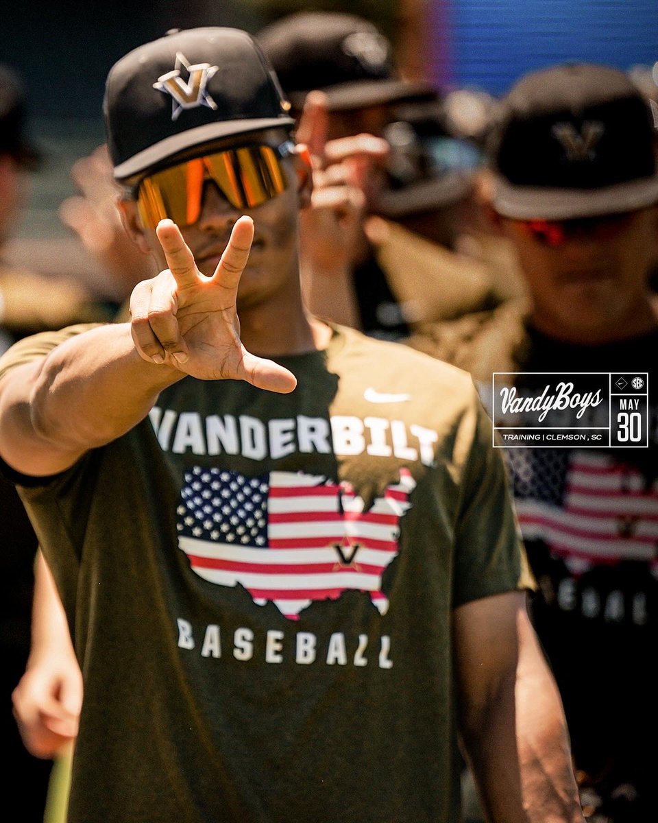 We out here. 

#VandyBoys | @NCAABaseball