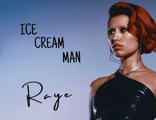 🚨| O single de estréia de Raye "Ice Cream Man" já está disponível em todas as plataformas digitais.