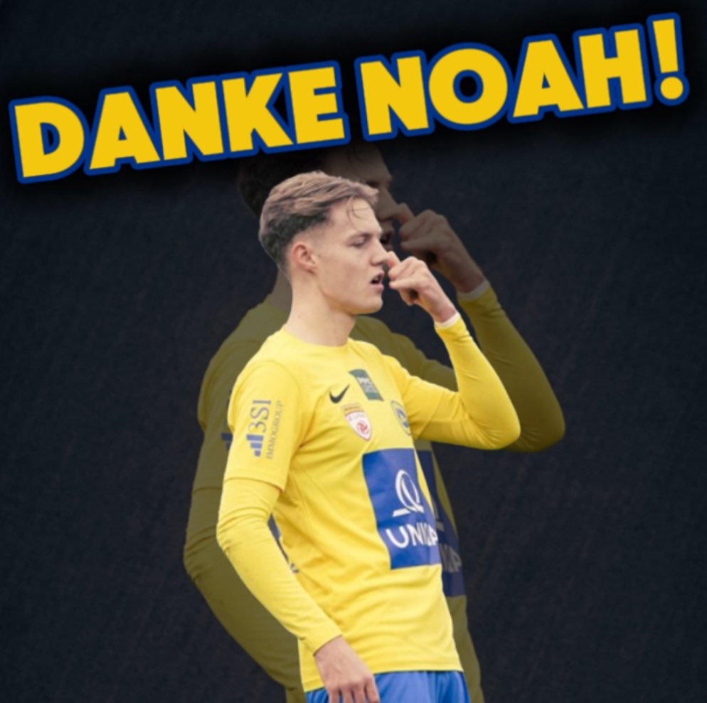 firstviennanews's tweet photo. DANKE NOAH, DANKE ARMIN

Noah Bischof: 14 Spiele, 9 Tore, 2 Assists
Armin Gremsl: 8 Spiele, 3x zu Null

Danke für euren Einsatz! 🔵🟡

#ligazwa #firstviennafc #fvfc2425 https://t.co/3FSyIfmFyR