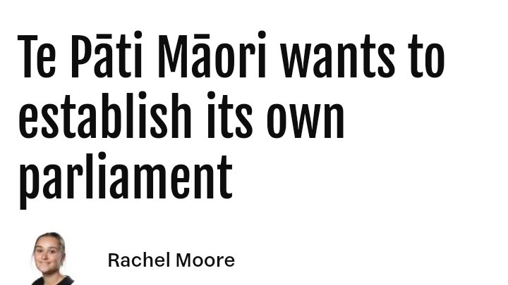 Are you building it out of sticks using Maori only taxes?