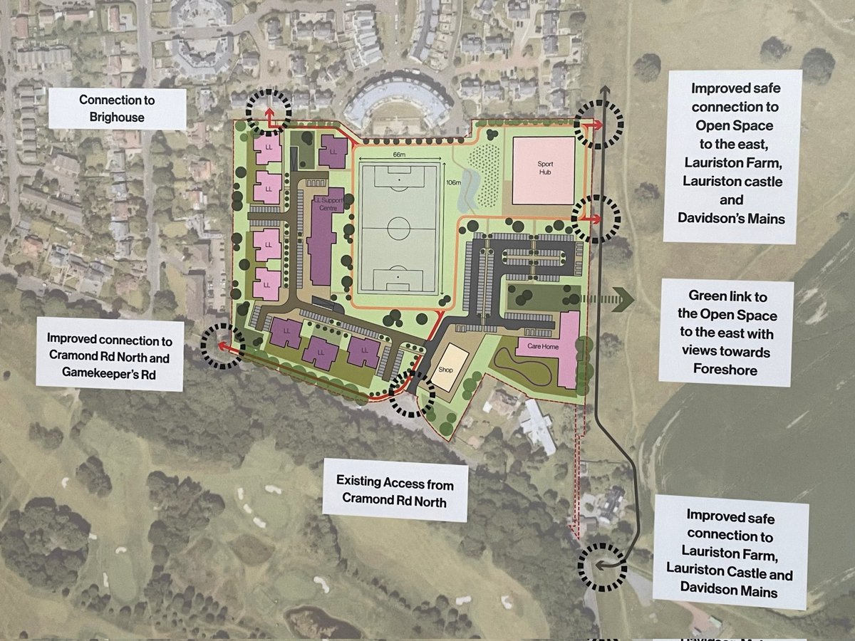 Had a wee eyeball 👀 & asked Q's at the new complex possibility to be built at Cramond (part old college grounds) can see more about it: www(dot)cramondcampus(dot)org(dot)uk