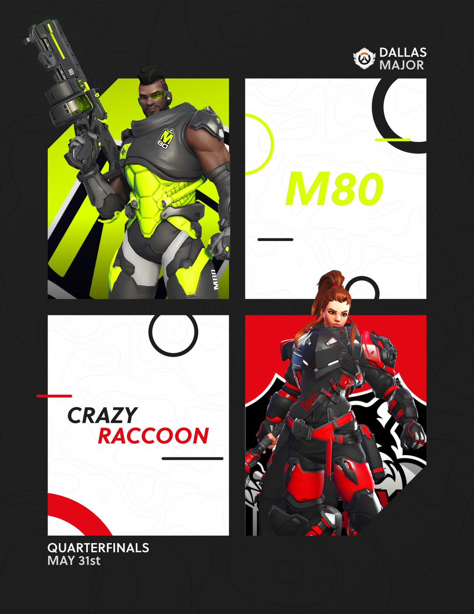 KryixGG's tweet photo. Explosions, raccoons—is this Guardians of the Galaxy or something?
May 31st, 2:30 CDT
@crazyraccoon406 | @M80gg | #OWCSMajor https://t.co/duq1SwXq04