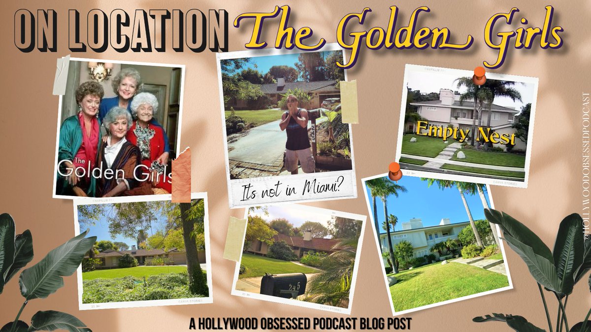 Check out my latest blog post “On Location - The Golden Girls” on the @HLWDobsessed website. Then listen to the new interview w writer @zimmermanstan who tells podcast host @tonymiros all about his new memoir #TheGirlsFromGoldentoGilmore Enjoy! hollywoodobsessedthepodcast.com/blog/on-locati…