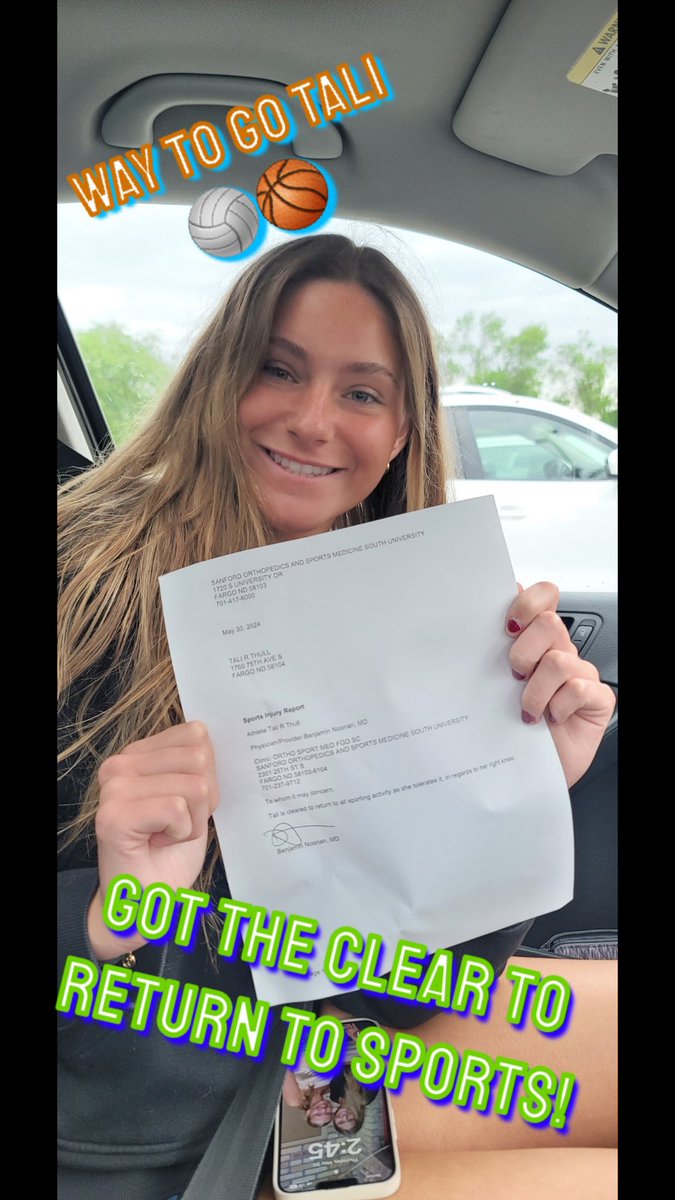 Midwest Xplosion (@xplosionmidwest) on Twitter photo Congrats <a href="/TaliThull/">Tali Thull</a> on this big step in your recovery. You will be kicking some butt on the courts these upcoming seasons! Congrats <a href="/TaliThull/">Tali Thull</a> on this big step in your recovery. You will be kicking some butt on the courts these upcoming seasons!