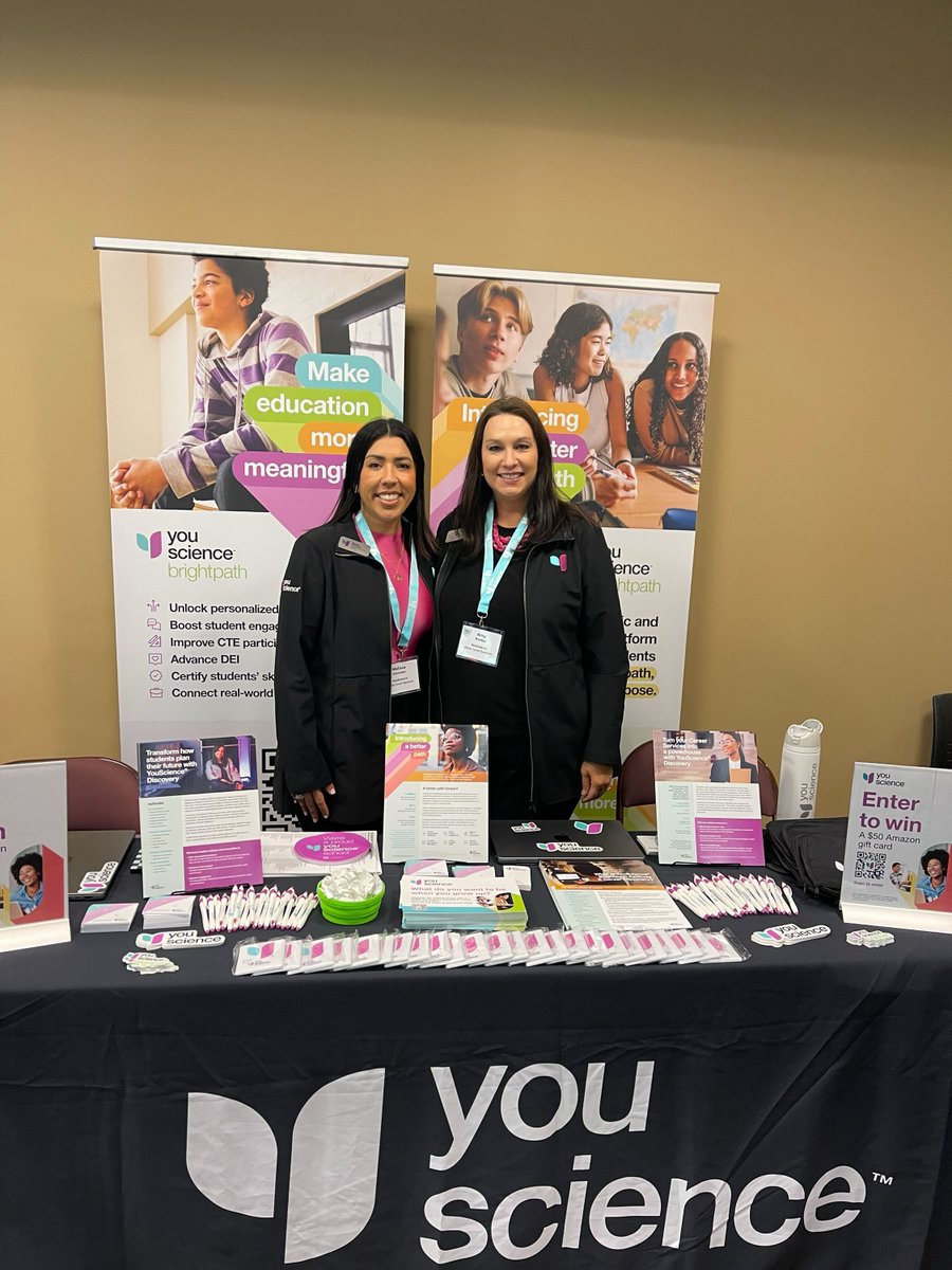 Amy Bradley and Melissa Schneider are having a great time at the @The_OCDA Conference, joining career development professionals in promoting understanding of work and fostering lifelong career growth. 🌟🌱 #OCDAConference #CareerDevelopment #CareerGrowth