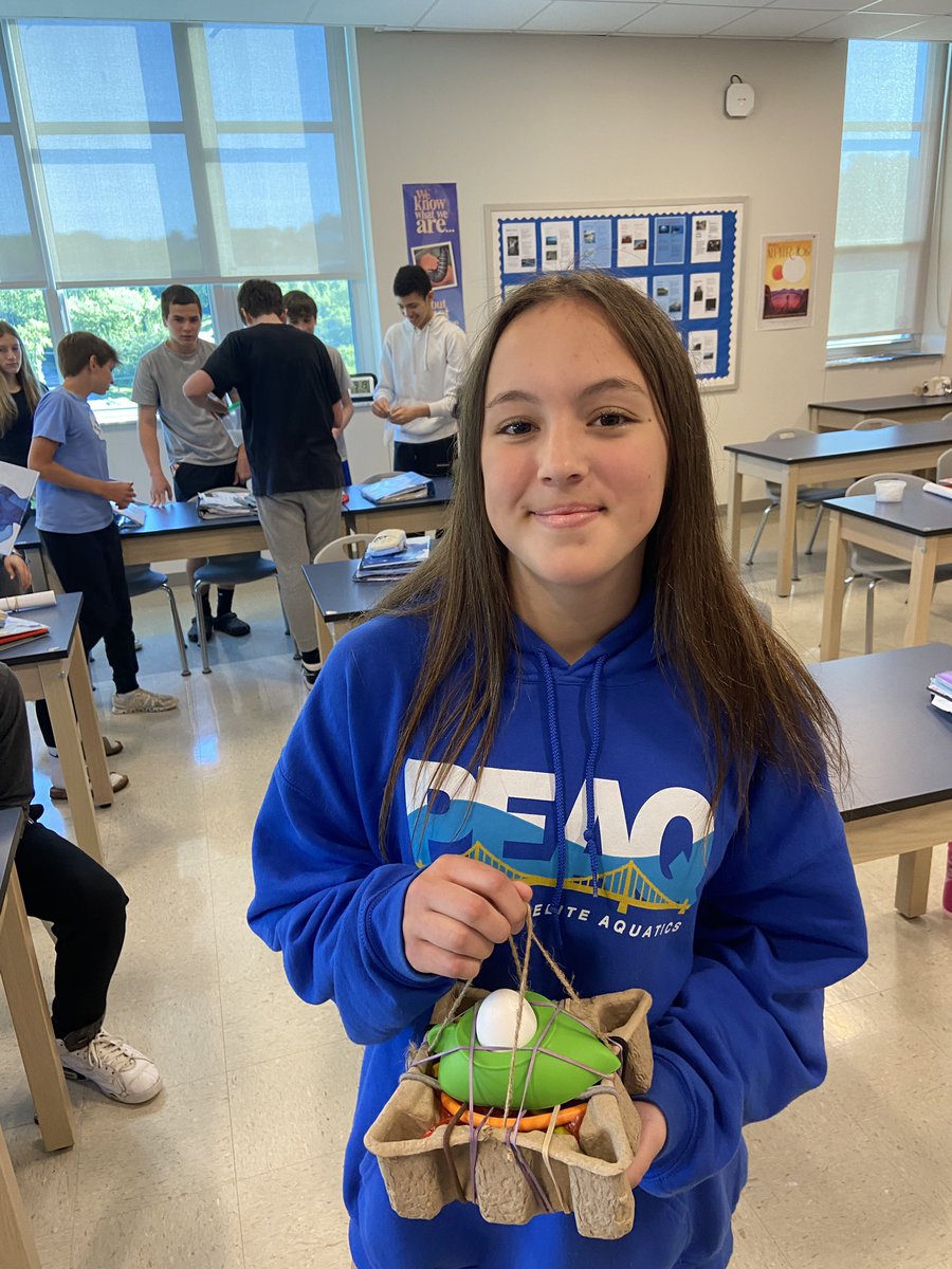 Mr. Colbert (@mrcolbertcms) on Twitter photo Today the Hurricanes competed in the annual Egg Drop Competition. The goal is to design a container to protect the egg from breaking while keeping it close to a target. Congratulations to the overall champion Tyler C! <a href="/CanonMacMS/">Canon-McMillan Middle School</a> Today the Hurricanes competed in the annual Egg Drop Competition. The goal is to design a container to protect the egg from breaking while keeping it close to a target. Congratulations to the overall champion Tyler C! <a href="/CanonMacMS/">Canon-McMillan Middle School</a>