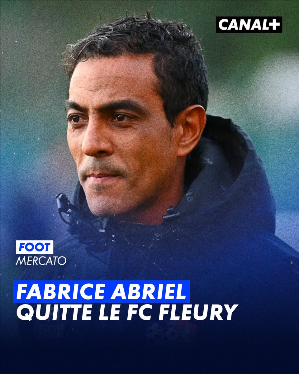 🔴 Fabrice Abriel quitte ses fonctions d'entraîneur du FC Fleury 91 ! Le technicien était en poste depuis 2021 au FCC91 avec qui il a atteint la finale de Coupe de France ainsi que terminé à la 5ème place de D1 Arkema cette saison 👏