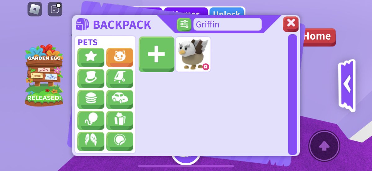✨Griffin Giveaway! ✨

1 winner will win a ride Griffin!

Rules:
☑️Follow me
❤️Like
♻️Retweet
💬Comment Done!

Giveaway will end June 5th! 

#Adoptme #adoptmegiveaways