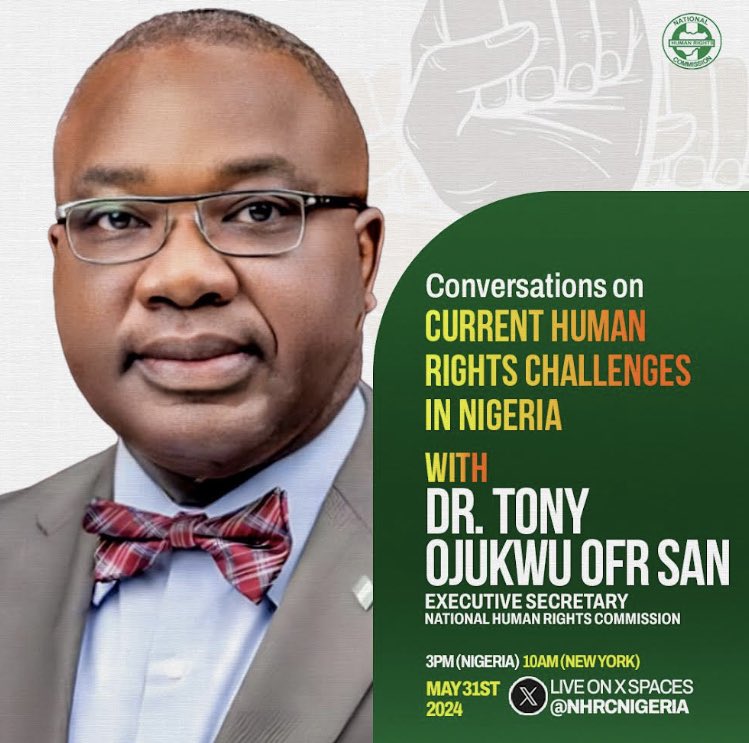 Join us in a conversation exploring the terrain of contemporary human rights issues in Nigeria. From social justice, global rights, economic rights, women and children’s rights and so on, we shall shine light on these matters.