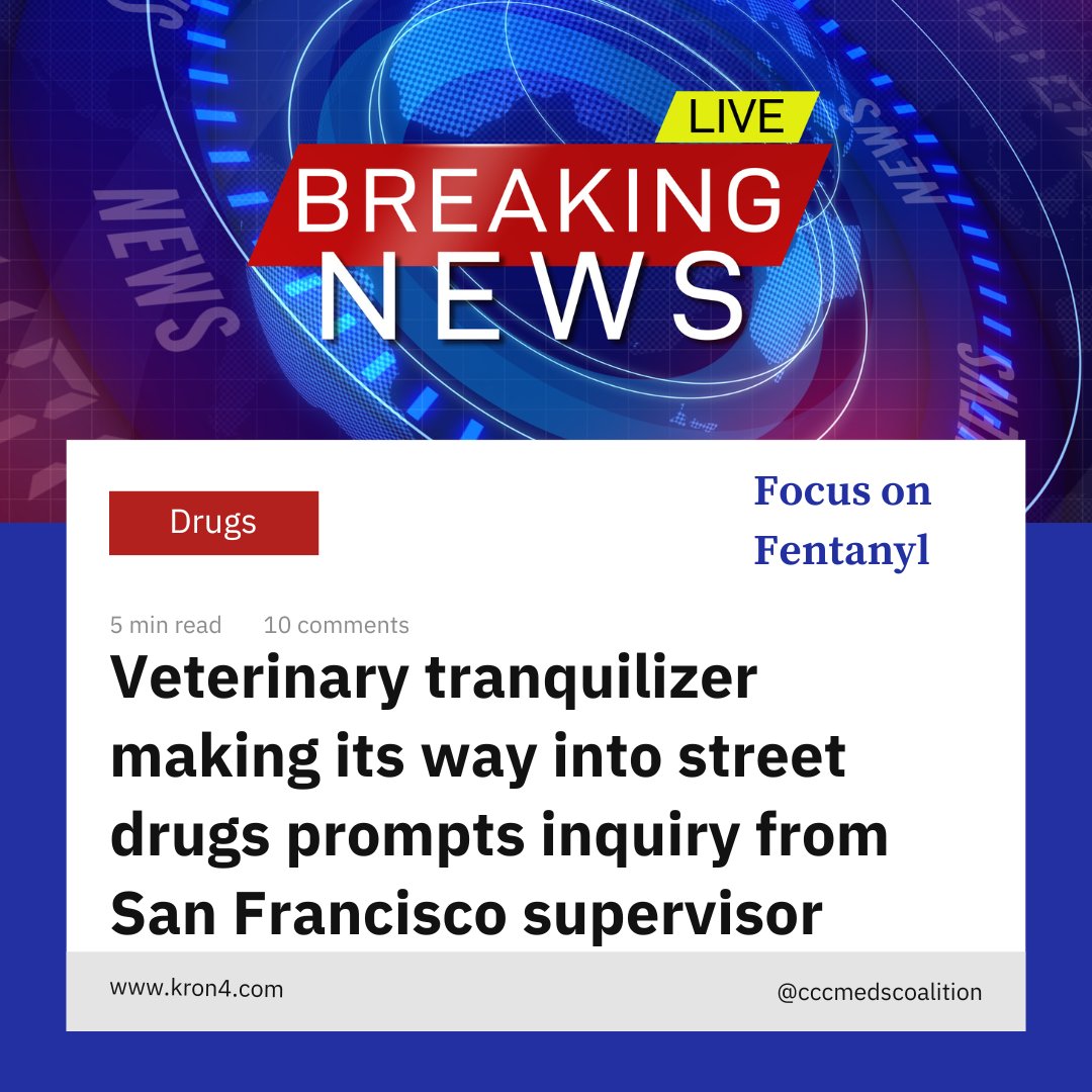 A new drug could be on the streets of San Francisco - Medetomidine, or fentanyl laced with animal tranquilizer. A supervisor is sounding the alarm, asking the city to test for the new opioid that is leading to hundreds of overdoses across the country. abc7ne.ws/2Lu50ZT