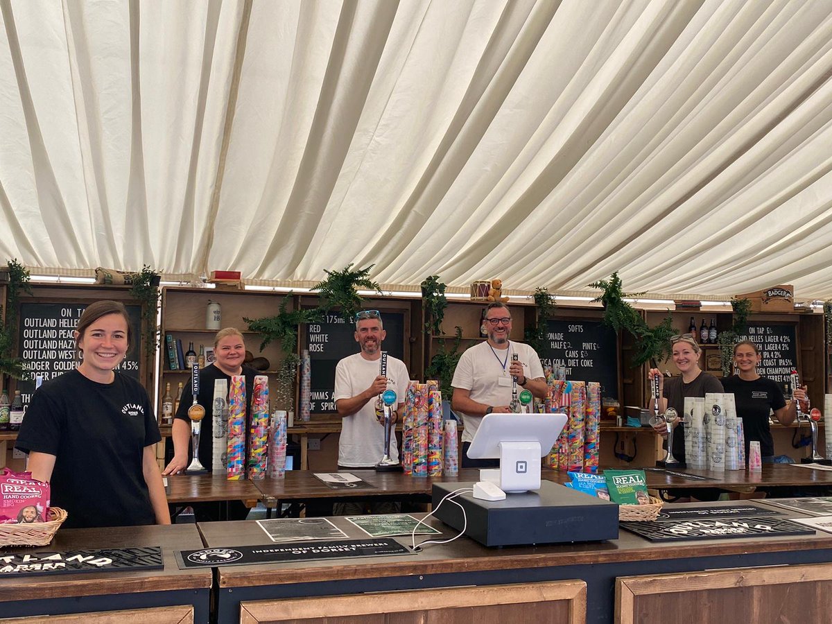 DorsetSeafood's tweet photo. Hall &amp; Woodhouse join us for the 5th year as Silver sponsor. The Badger Brewery Beer Garden was a HUGE hit last year.Make sure you've got your ticket to sample the incredible @badgerbeers! Don't forget the incredible Beer &amp; Cheese Pairings, from Mark Woodhouse 🧀🍻
#badgerbeers https://t.co/oaHjNDJhQX