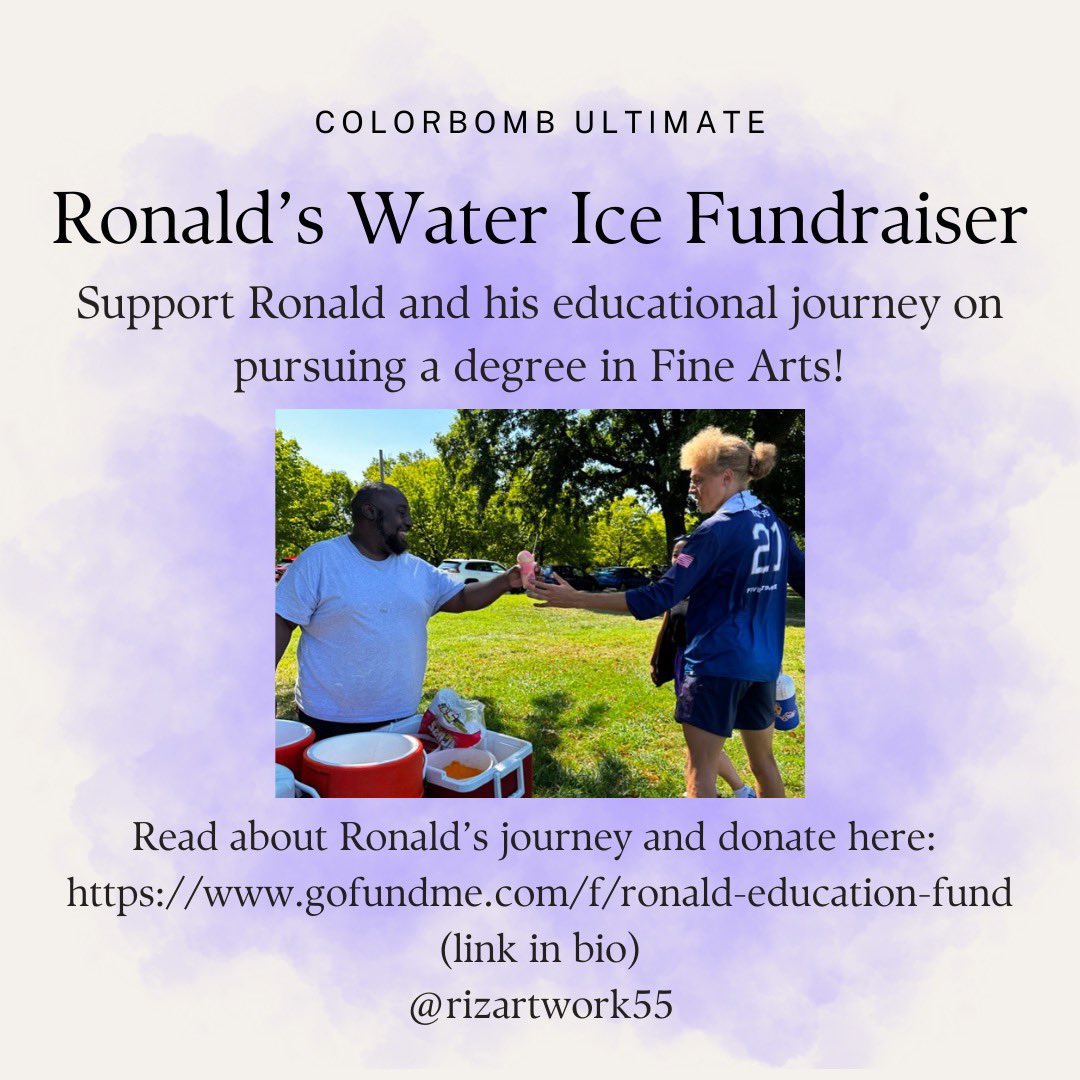 Community Practice this weekend! ! Come out and hang and enjoy some water ice!!