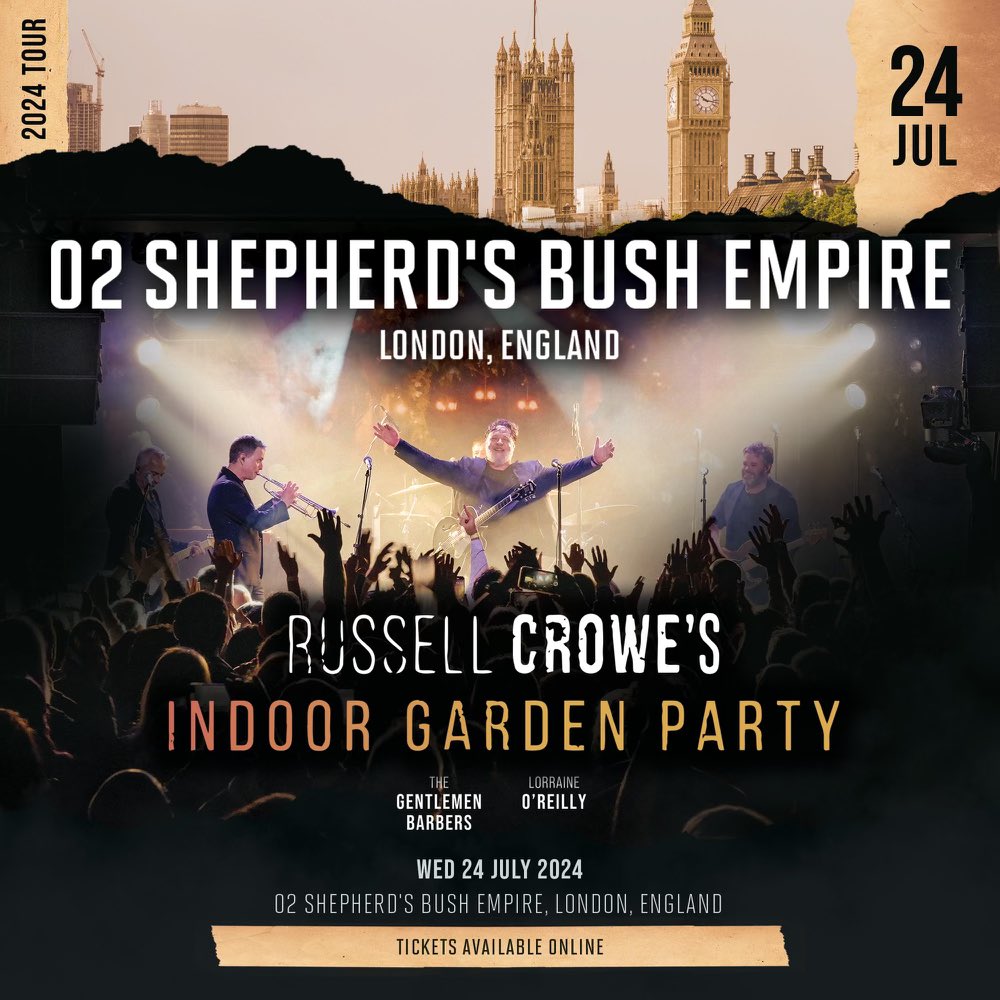 Indoor Garden Party London July 24 02 Shepherd’s Bush Empire