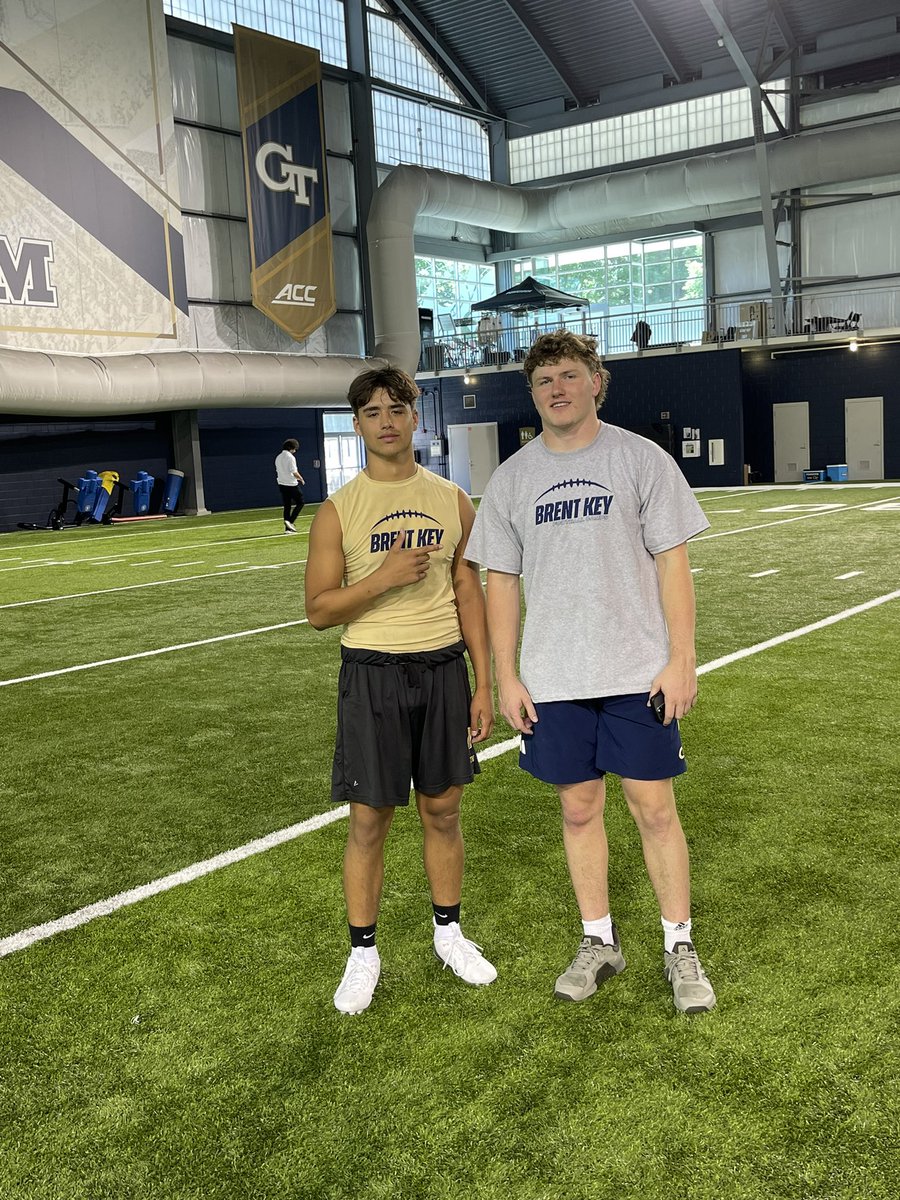 Had a great camp day at the university of Georgia tech! Love there facility and there energy! Thank you to all the coaches and players for the opportunity! @k_leonard23 @CoachBStewartGT <a href="/kyle_efford/">Kyle Efford</a> <a href="/adean_18/">Austin Dean</a> <a href="/GTFootball/">Georgia Tech Football</a> <a href="/NotCoachKey/">Coach 🔑</a> <a href="/TheCoachBear48/">BEAR Woods</a> <a href="/CoachMorton28/">Marvin Morton</a> <a href="/we2_football/">Wetumpka Football</a>