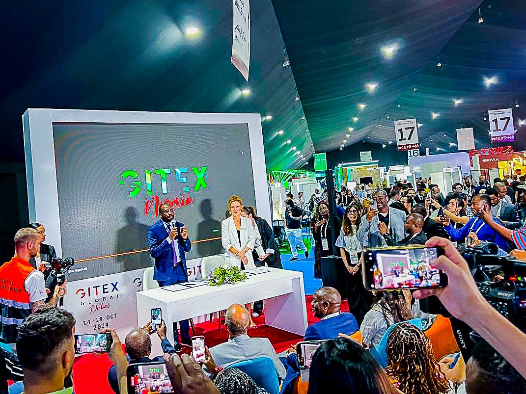 NITDANigeria's tweet image. NIGERIA SET TO HOST THE WORLD&apos;S LARGEST TECH EXPO (GITEX)

In a move set to boost the country&apos;s tech sector, the Federal Government, through NITDA, has signed a Memorandum of Understanding (MOU) to host the world&apos;s largest technology fair, GITEX, for the first time in 2025. 

The…