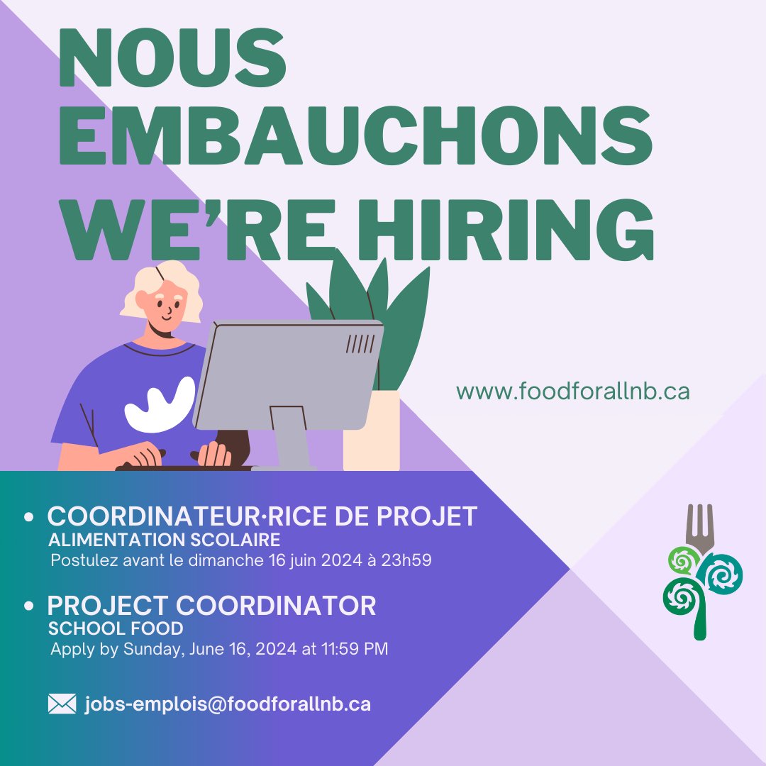 For more info | Pour en savoir plus: tinyurl.com/FFAJOBS