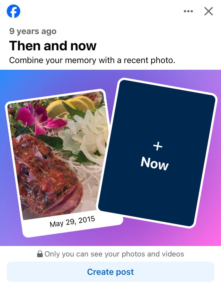Should I be concerned that facebook thinks a dinner I had nine years ago is a person?