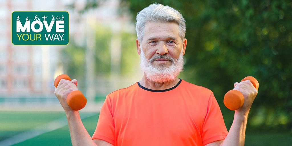 girlshealth's tweet image. During #OlderAmericansMonth, help older adults find new ways to get active and learn about different types of activity to incorporate throughout their week: health.gov/sites/default/… #MoveInMay