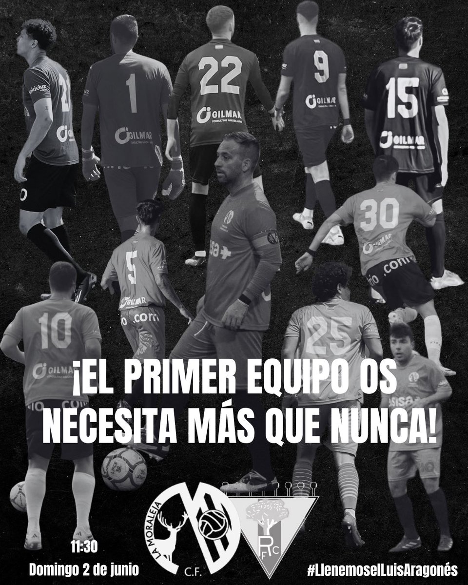LAMORALEJACF's tweet photo. 📣 ¡Afición, os necesitamos! 🔥
Este domingo 2 a las 11:30, en el Estadio Luis Aragonés, nuestro primer equipo se juega mantener la categoría en el último partido de liga. ¡No podemos hacerlo sin vuestro apoyo!
🏟️ La Moraleja CF 🆚 Robledo CF
#VAMOSLMCF❤️🦌 https://t.co/ogO8Ft5rlv