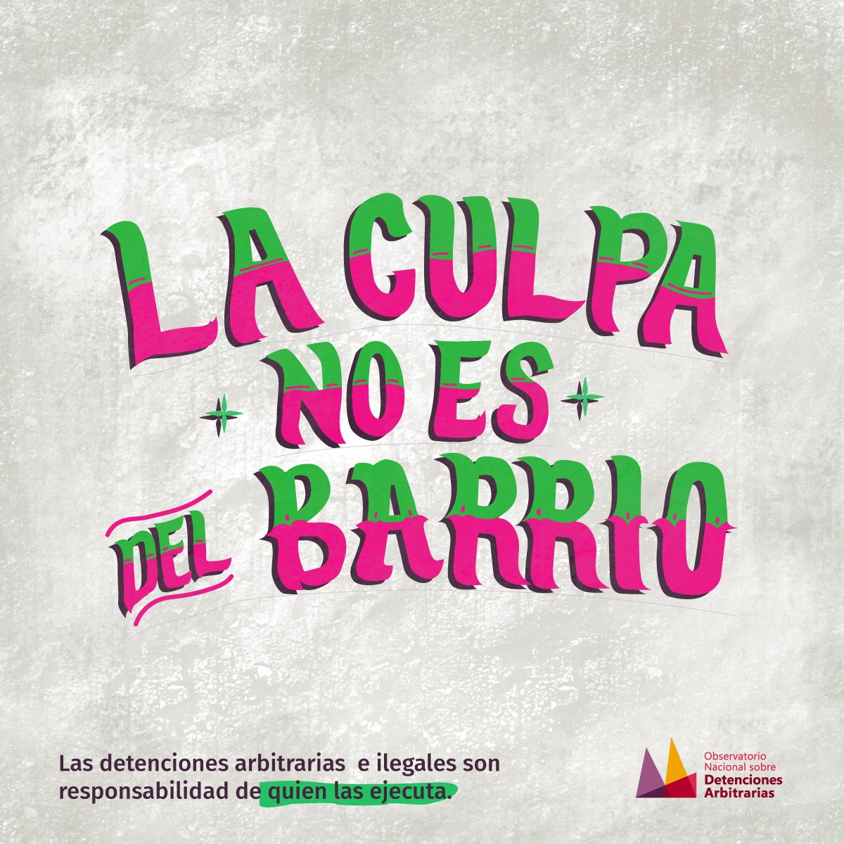 onda_mx's tweet photo. ⚠️ Que te detengan en la calle solo por andar en un barrio "peligroso" no es legal, ni ayuda a prevenir delitos. ¡Que no te engañen! 🤚
➡️Conoce cómo actuar ante una detención arbitraria: https://t.co/L9EAO15qEs
#detencionesarbitrarias #ddhh #violacionddhh #derechoshumanos https://t.co/JK71RLEDuZ