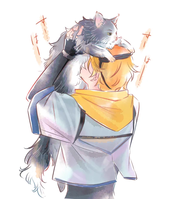 猫吸い#YuDrawWilson 