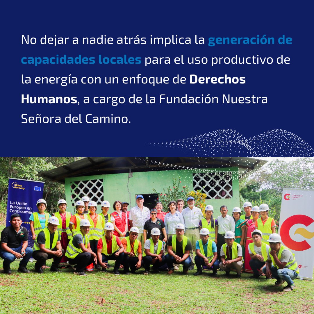 El programa Acceso Universal a la Energía ⚡ es una muestra del éxito de #GlobalGateway y #TeamEurope: 8.000 personas en la Comarca Ngäbe Buglé se benefician de energía limpia ☀️💡 para fines personales, educativos y profesionales. 👏

Conoce más: eeas.europa.eu/delegations/pa…