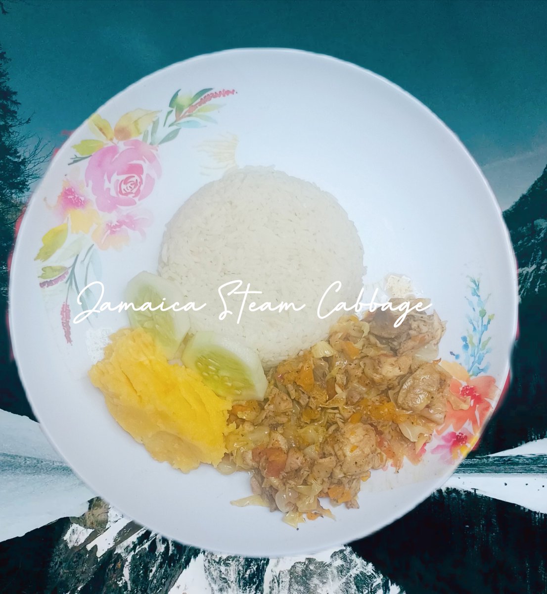 bailey1_egerton's tweet photo. Jamaica Steam Cabbage And Chicken. 🇯🇲 https://t.co/kZ6CBA7Fla